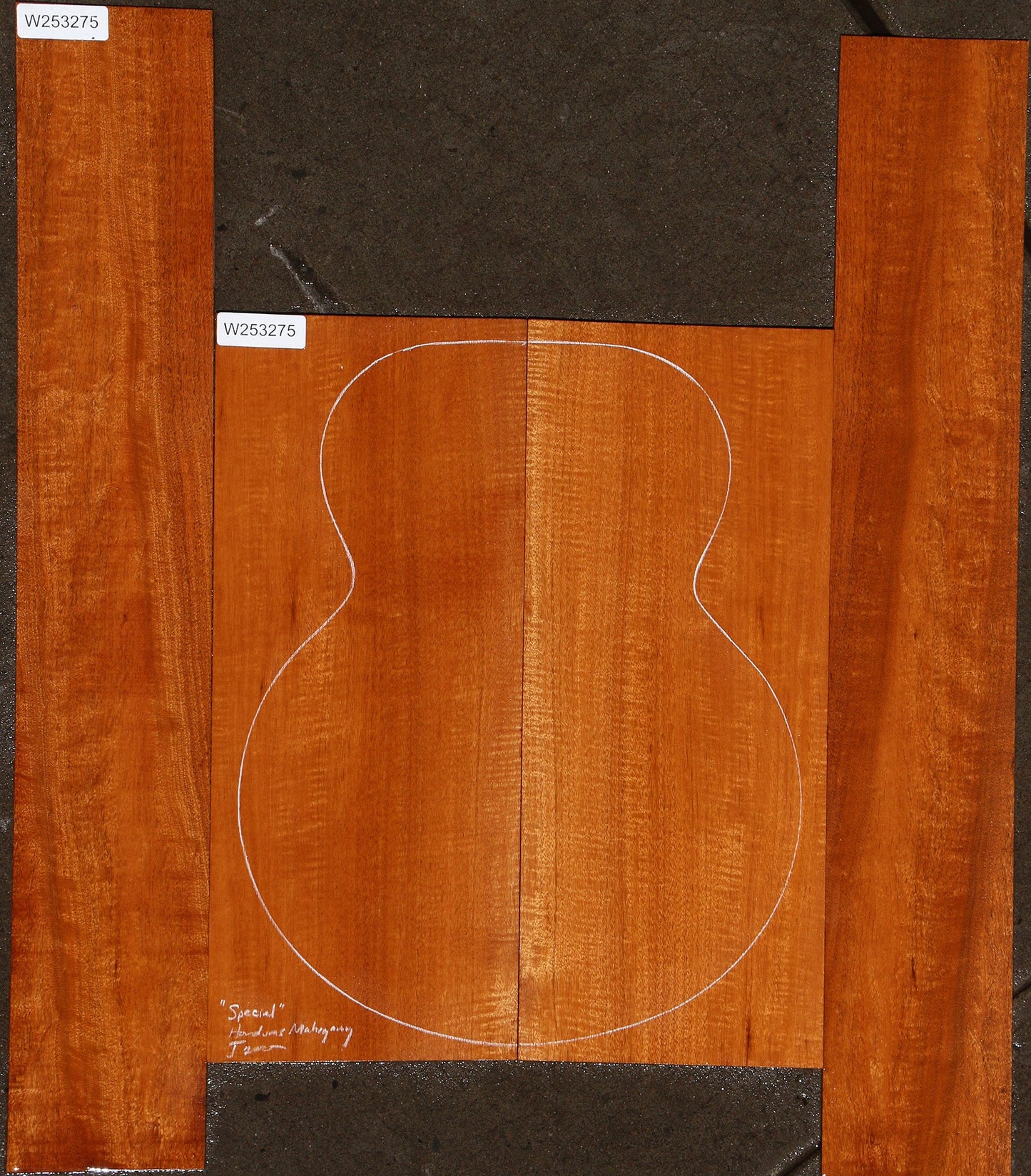 Special Grade Honduras Mahogany Jumbo Guitar Set
