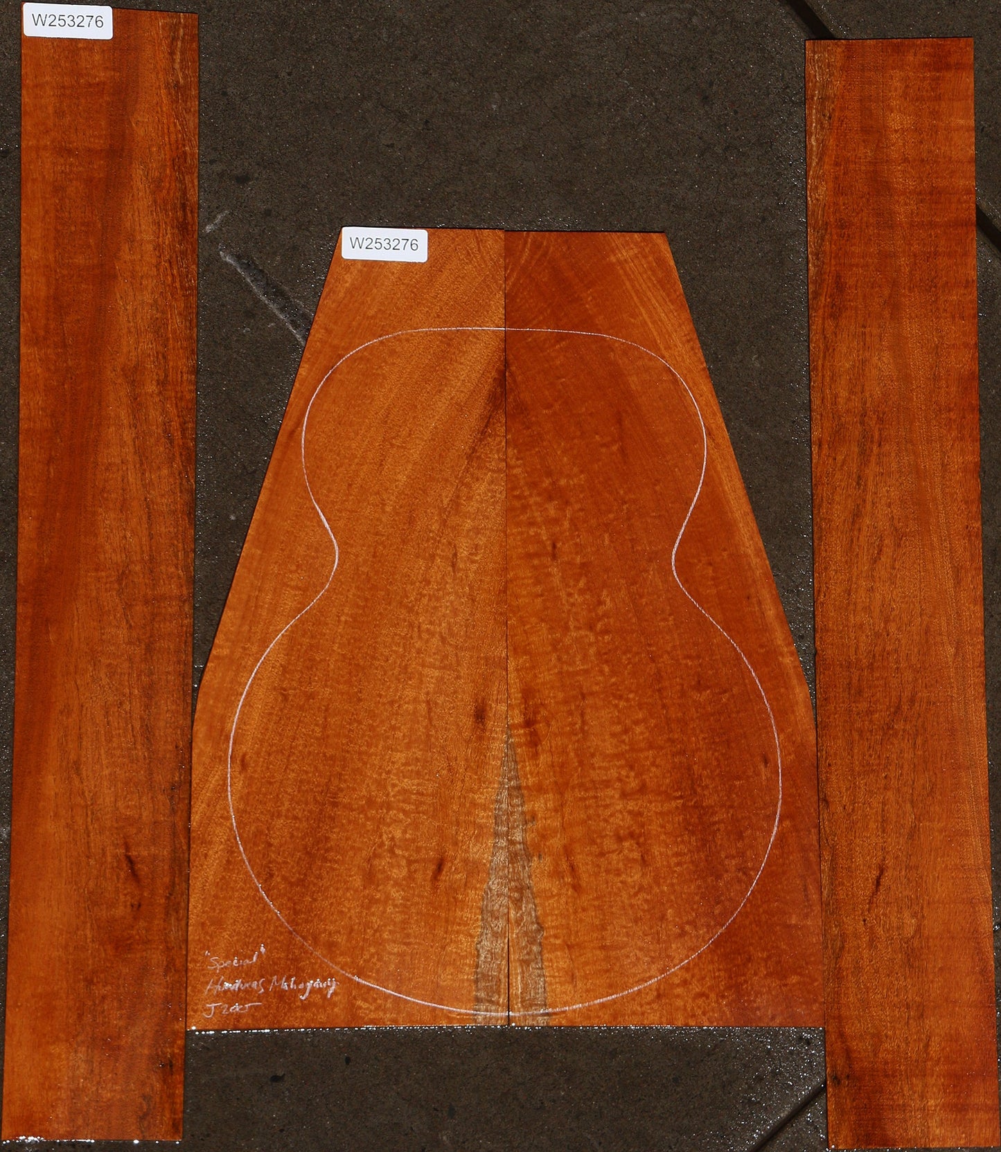 Special Grade Honduras Mahogany Jumbo Guitar Set