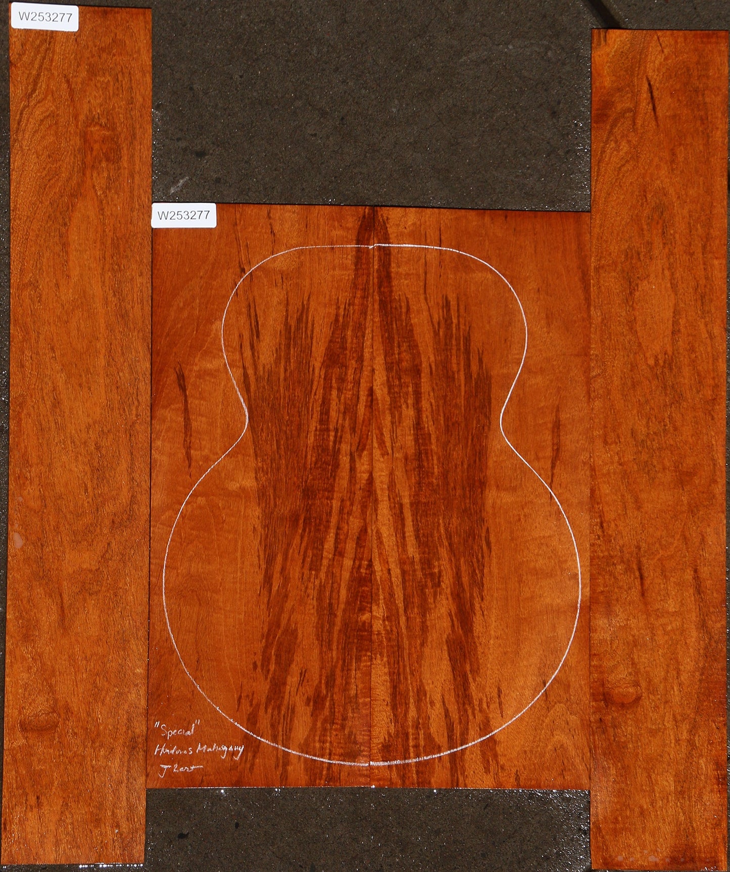 Special Grade Honduras Mahogany Jumbo Guitar Set
