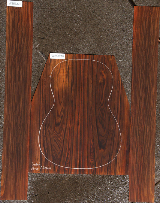 Cocobolo Hauser Classical Guitar Set