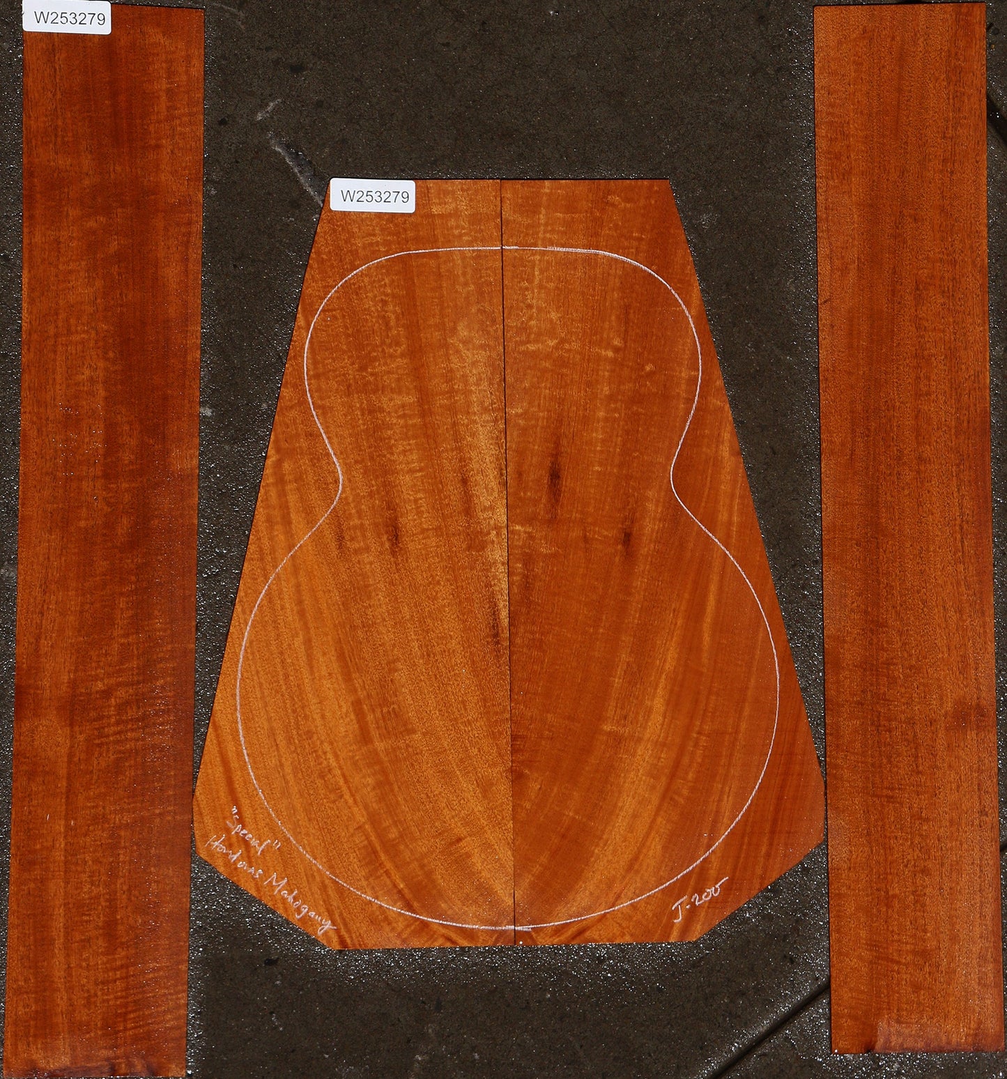 Special Grade Honduras Mahogany Jumbo Guitar Set