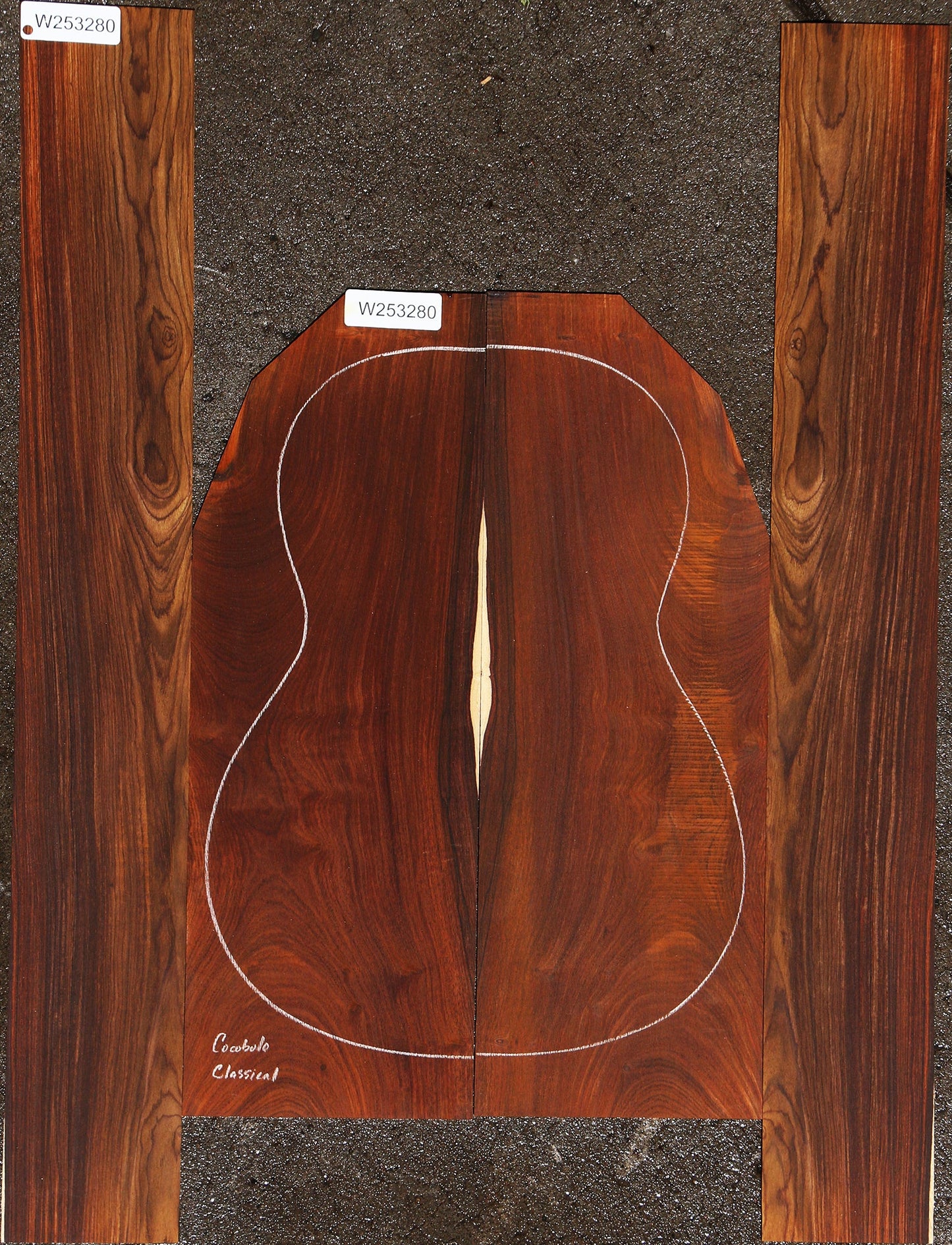 Cocobolo Hauser Classical Guitar Set