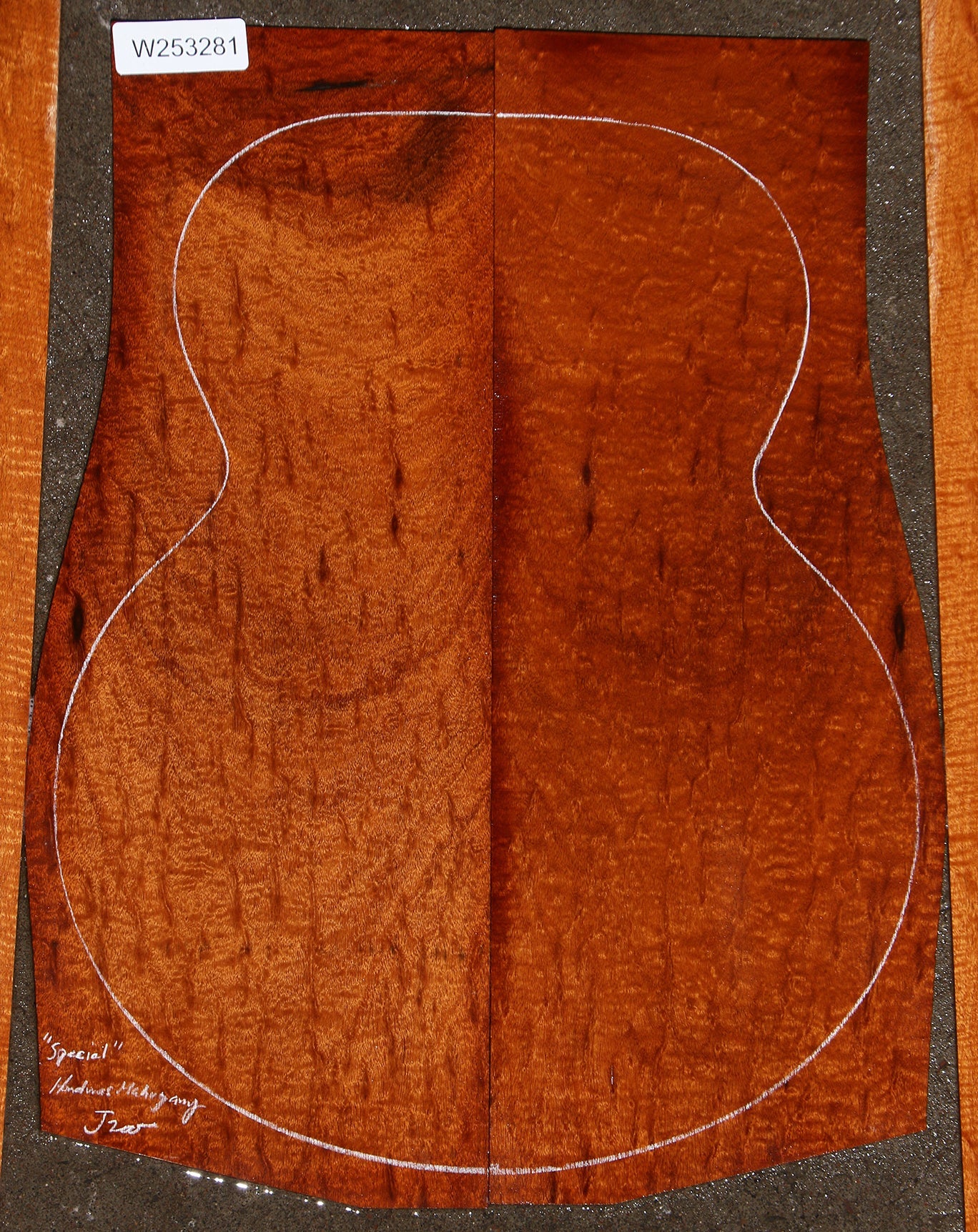 Special Grade Honduras Mahogany Jumbo Guitar Set