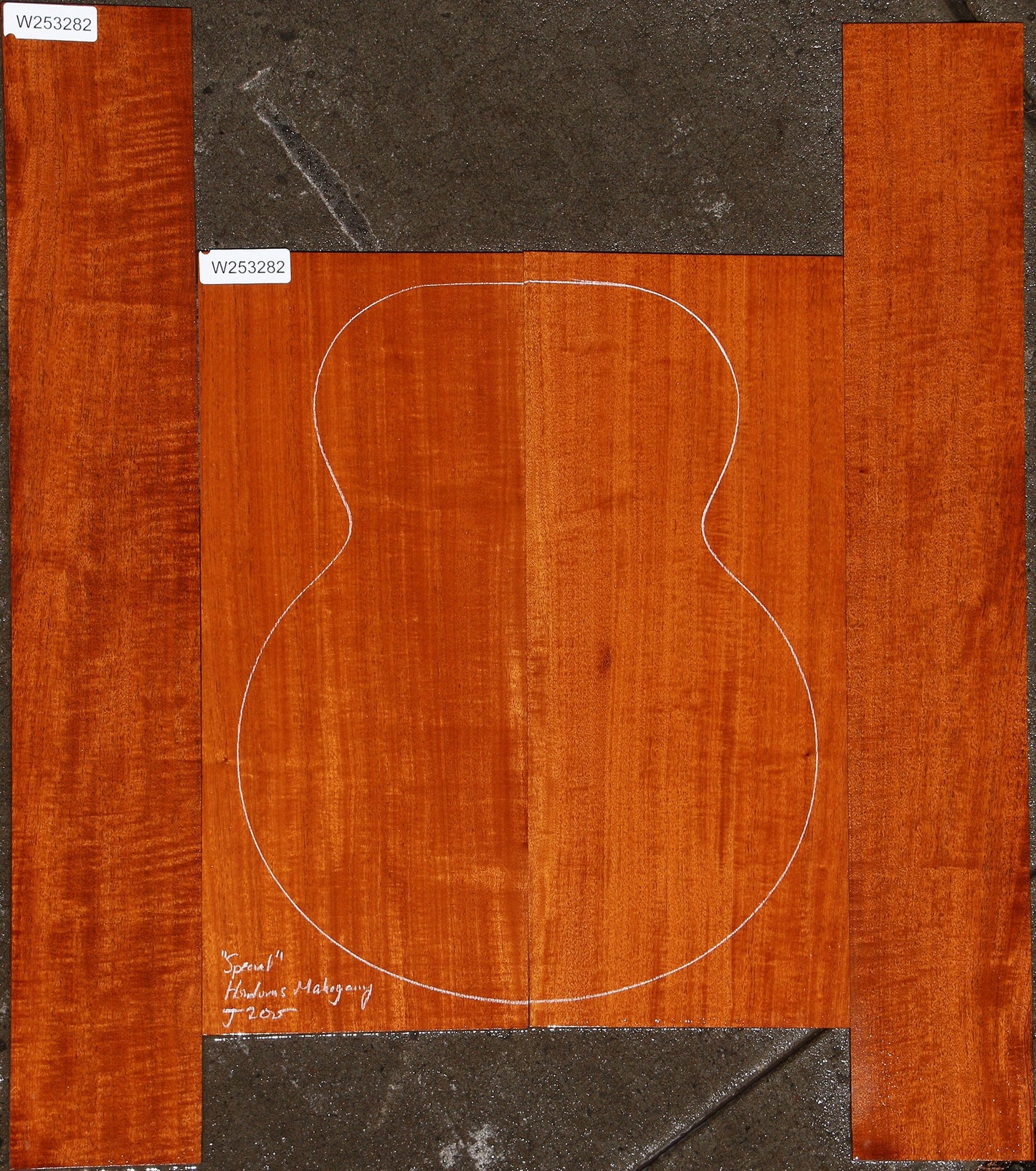 Special Grade Honduras Mahogany Jumbo Guitar Set