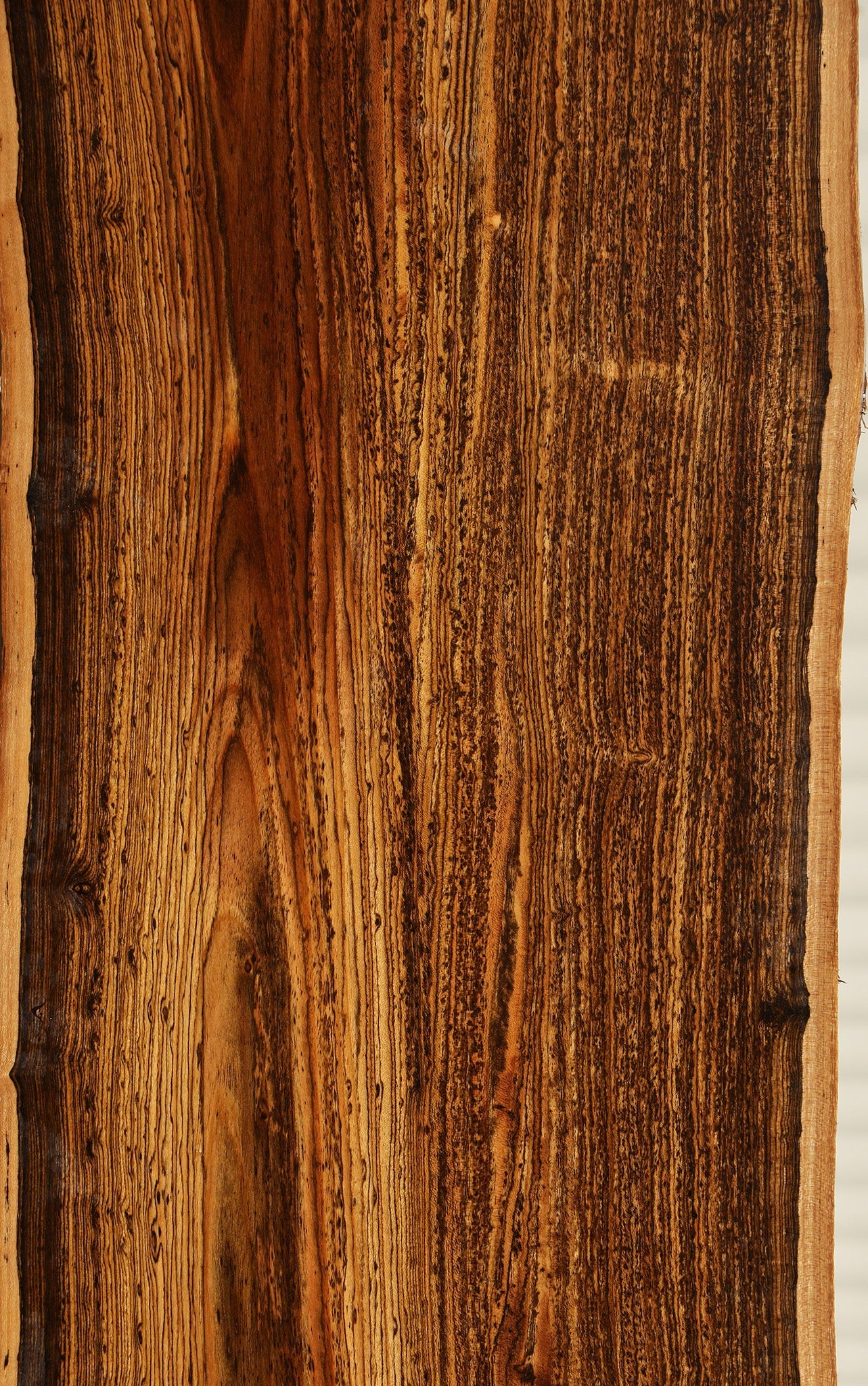 Figured Bocote Live Edge Lumber