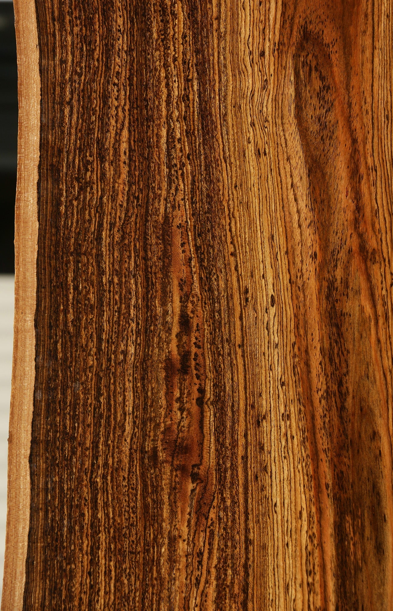 Figured Bocote Live Edge Lumber