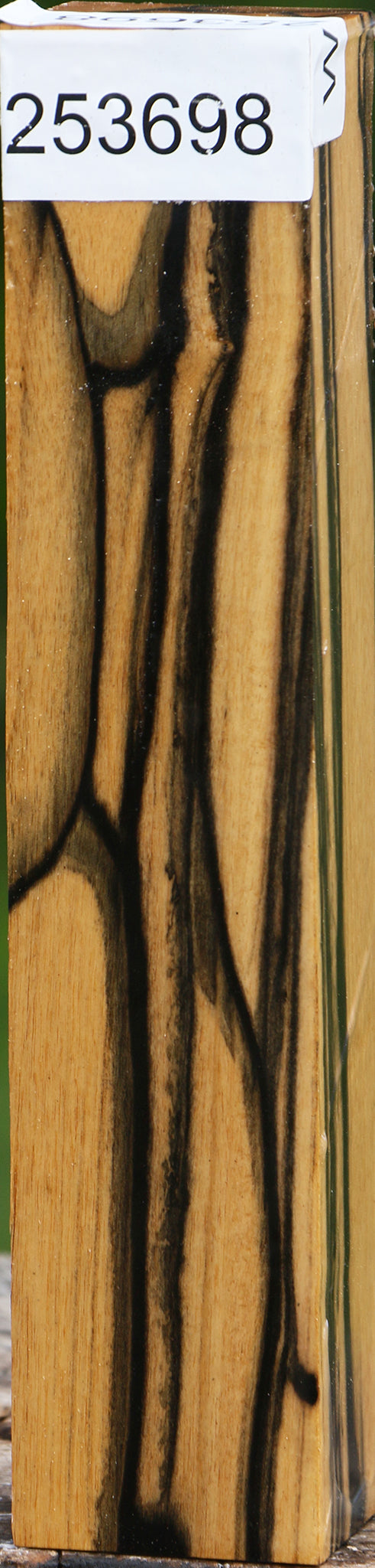 Extra Fancy Black & White Ebony Turning Square