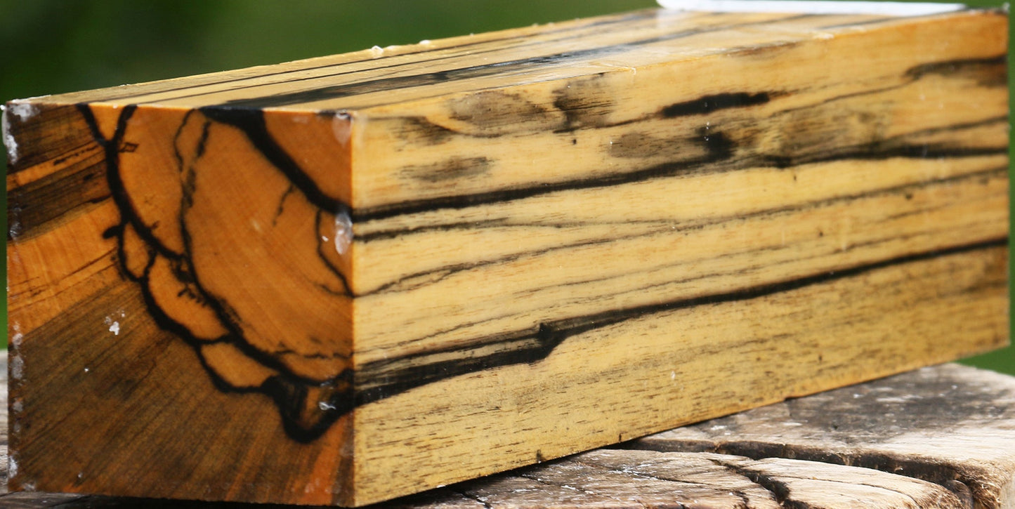 Black & White Ebony Peppermill