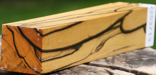 Black & White Ebony Turning Square