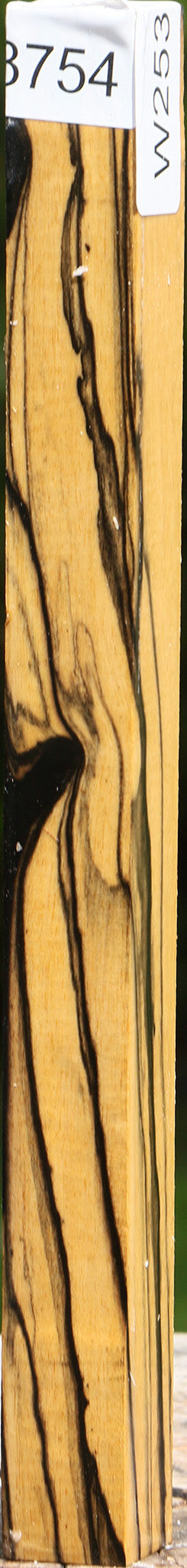 Extra Fancy Black & White Ebony Turning Square