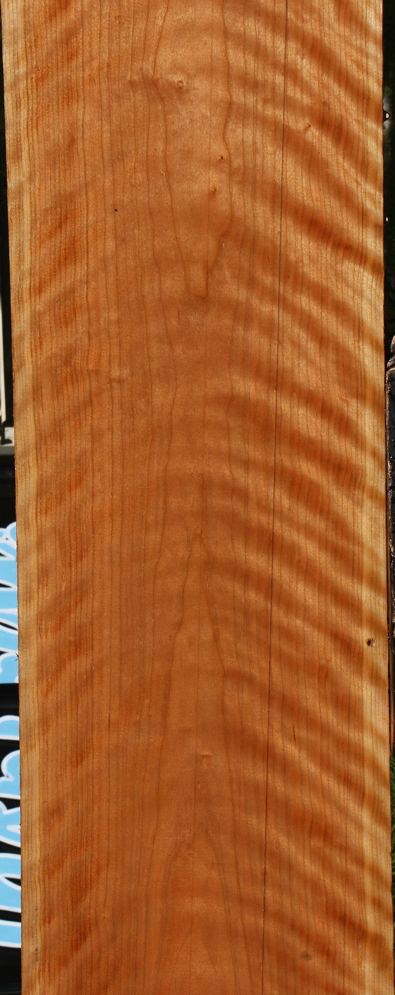 Extra Fancy Curly Cherry Lumber