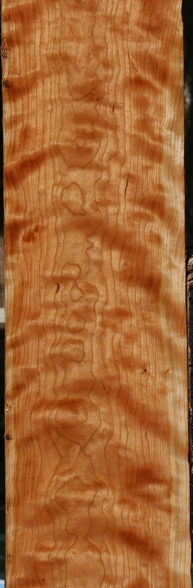 Extra Fancy Curly Cherry Lumber