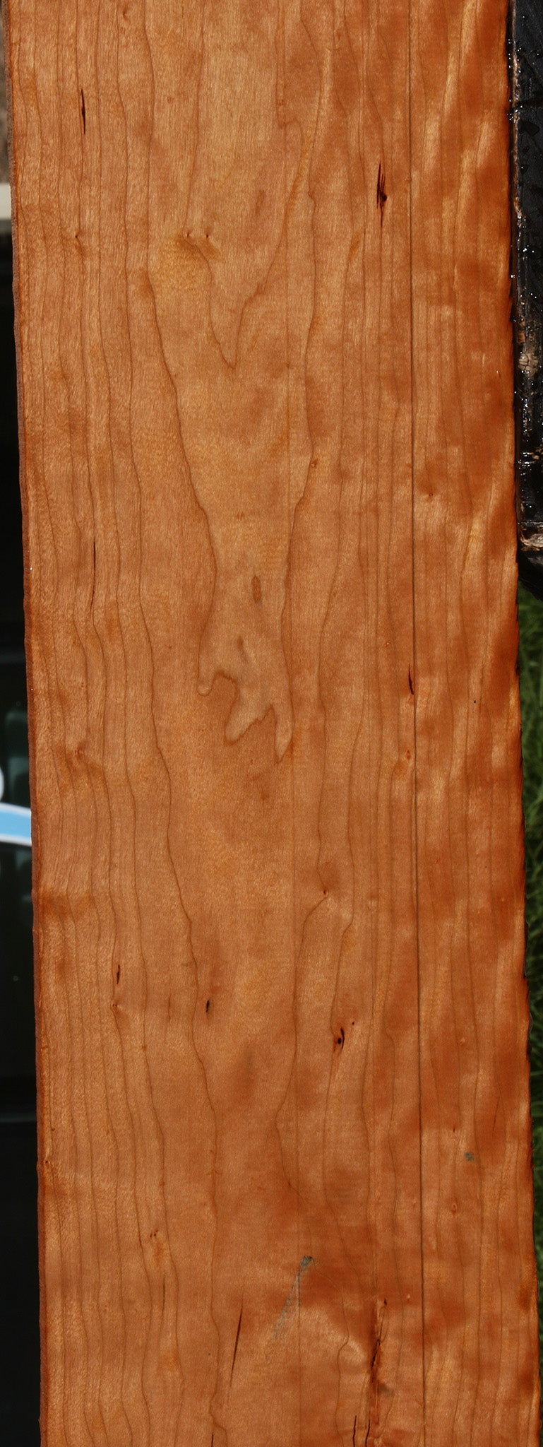 Figured Curly Cherry Lumber