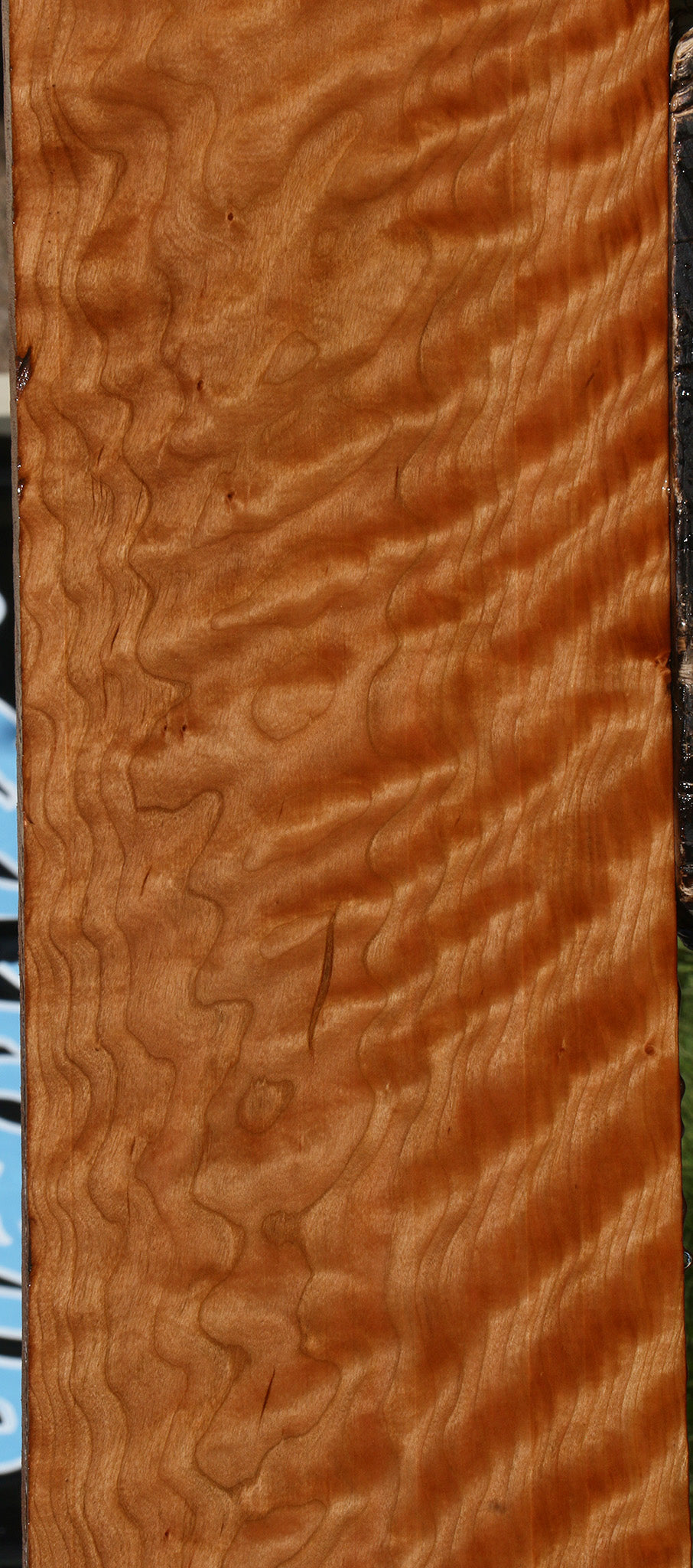 Extra Fancy Curly Cherry Lumber