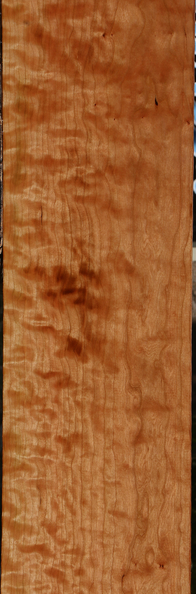 Extra Fancy Curly Cherry Lumber
