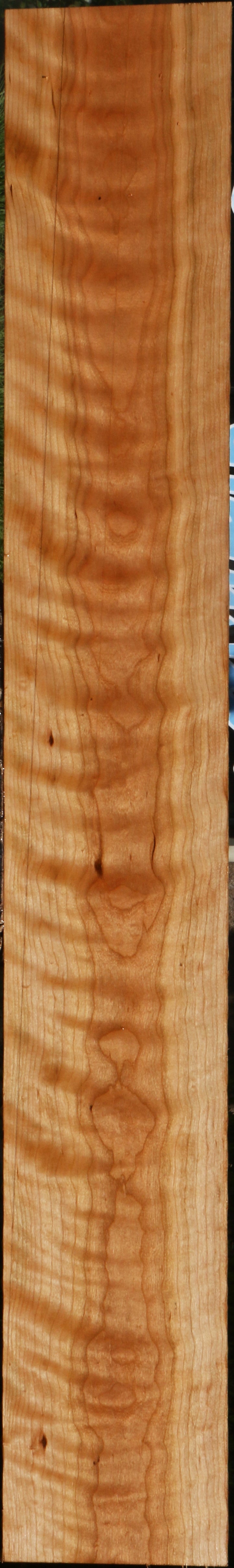 Figured Curly Cherry Lumber