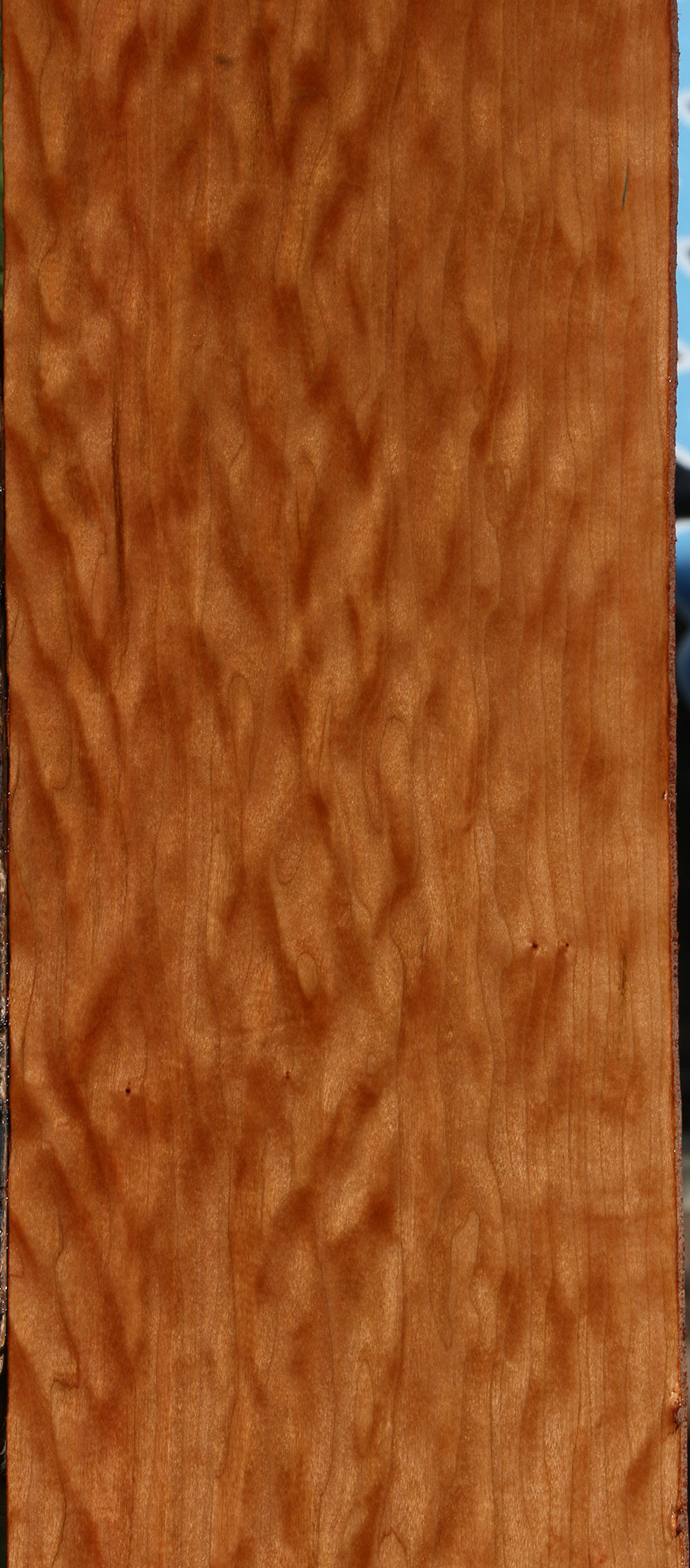 Extra Fancy Curly Cherry Lumber