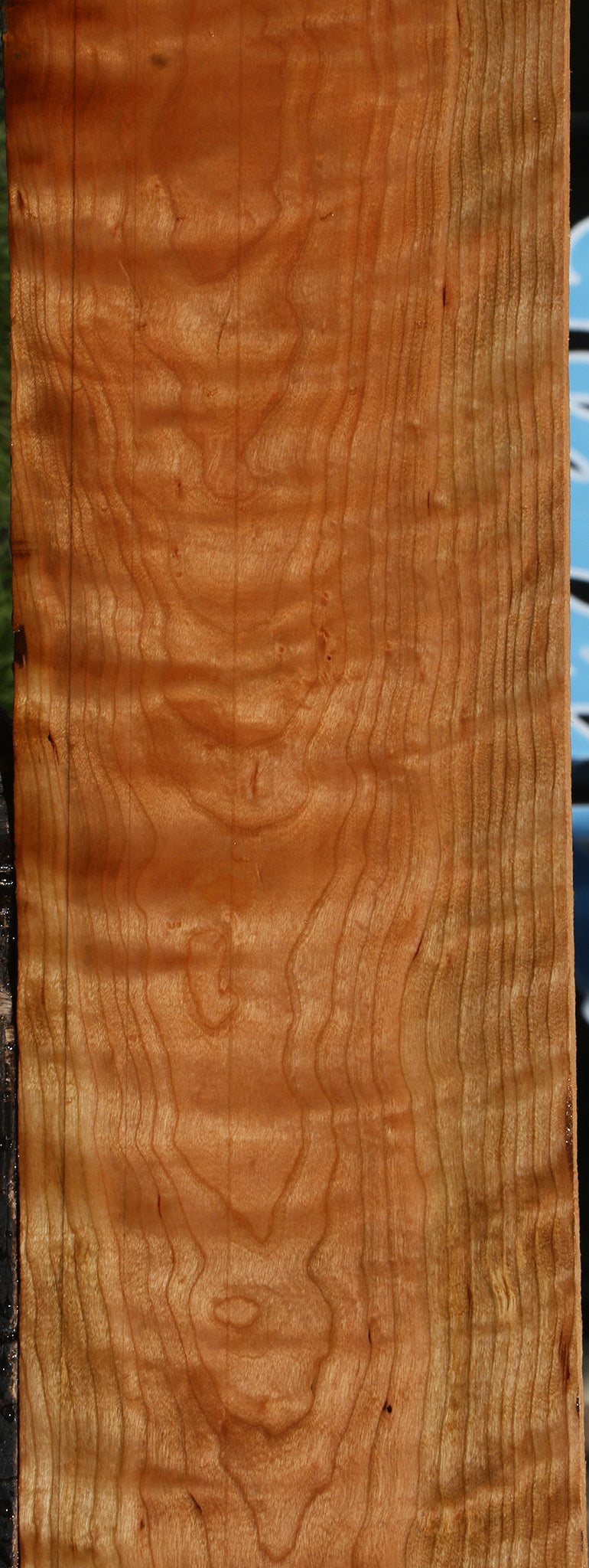 Extra Fancy Curly Cherry Lumber