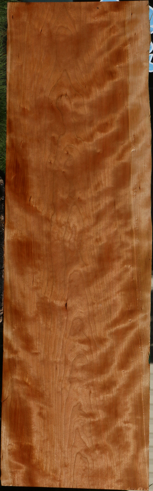 Figured Curly Cherry Lumber