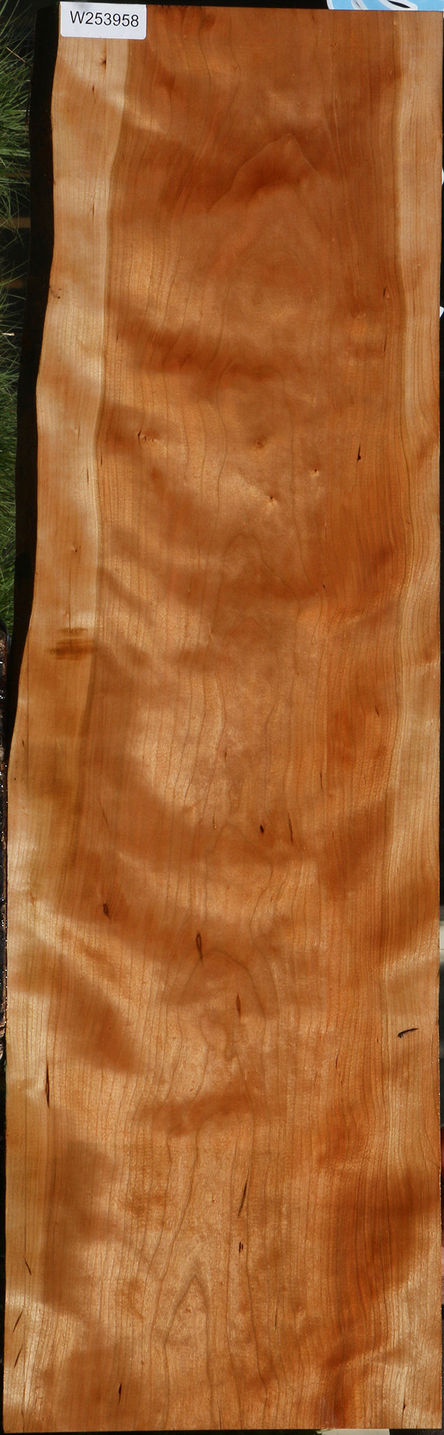 Figured Curly Cherry Lumber