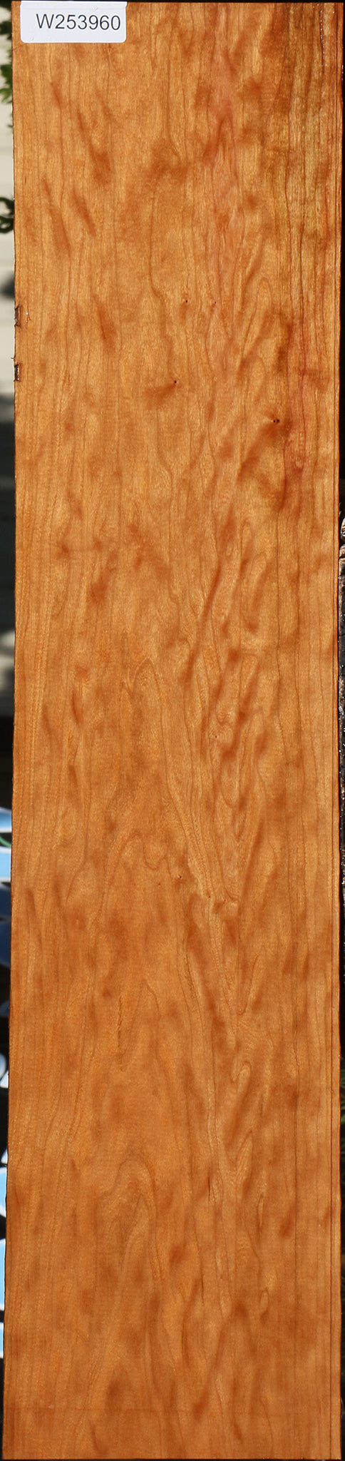 Figured Curly Cherry Lumber