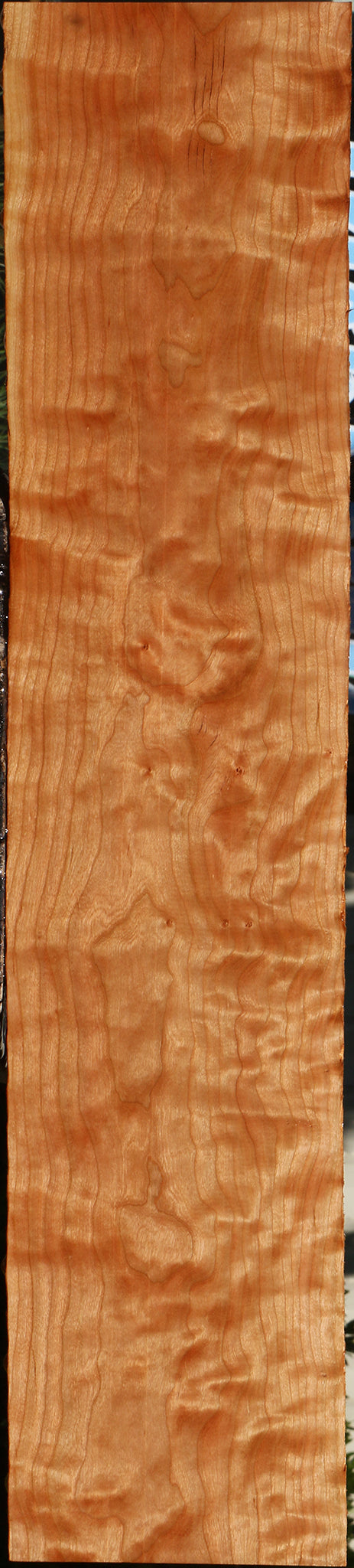 Figured Curly Cherry Lumber
