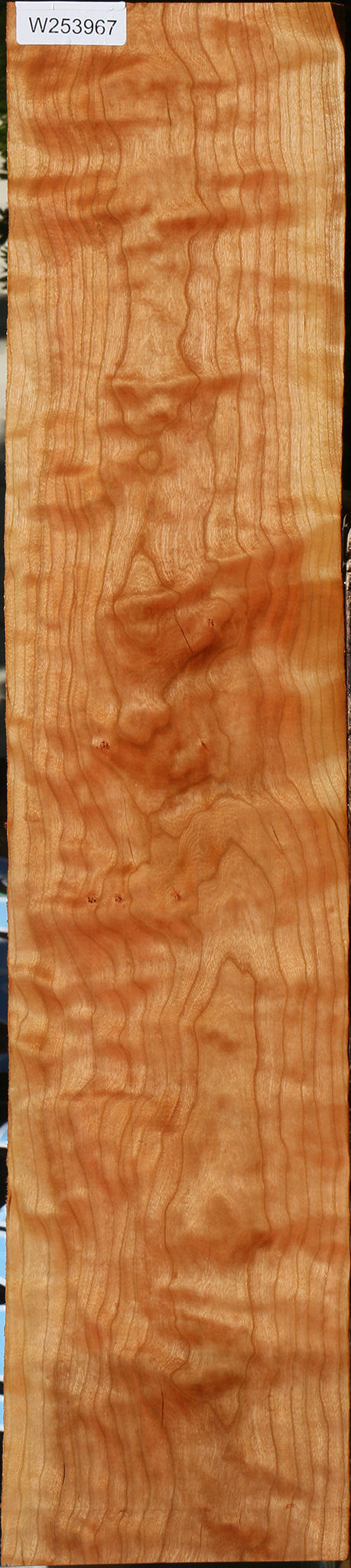 Figured Curly Cherry Lumber