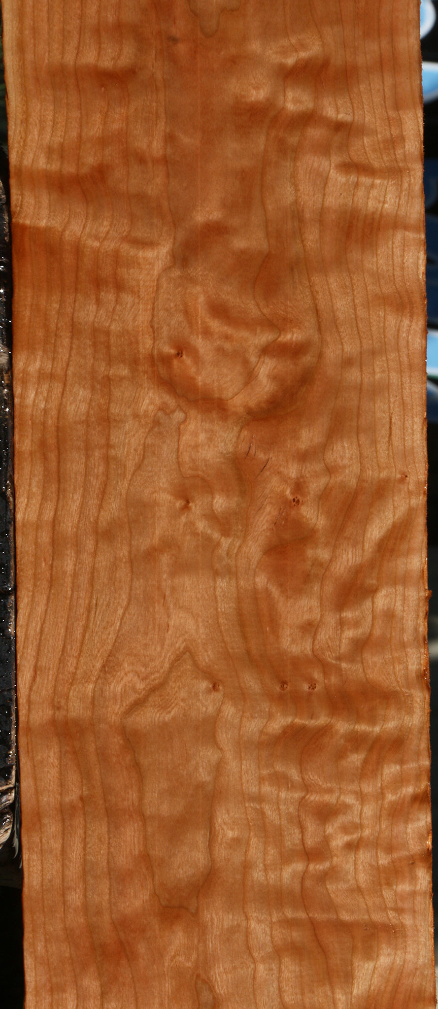 Figured Curly Cherry Lumber