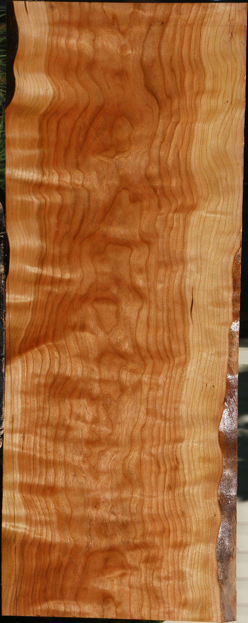 Extra Fancy Curly Cherry Lumber