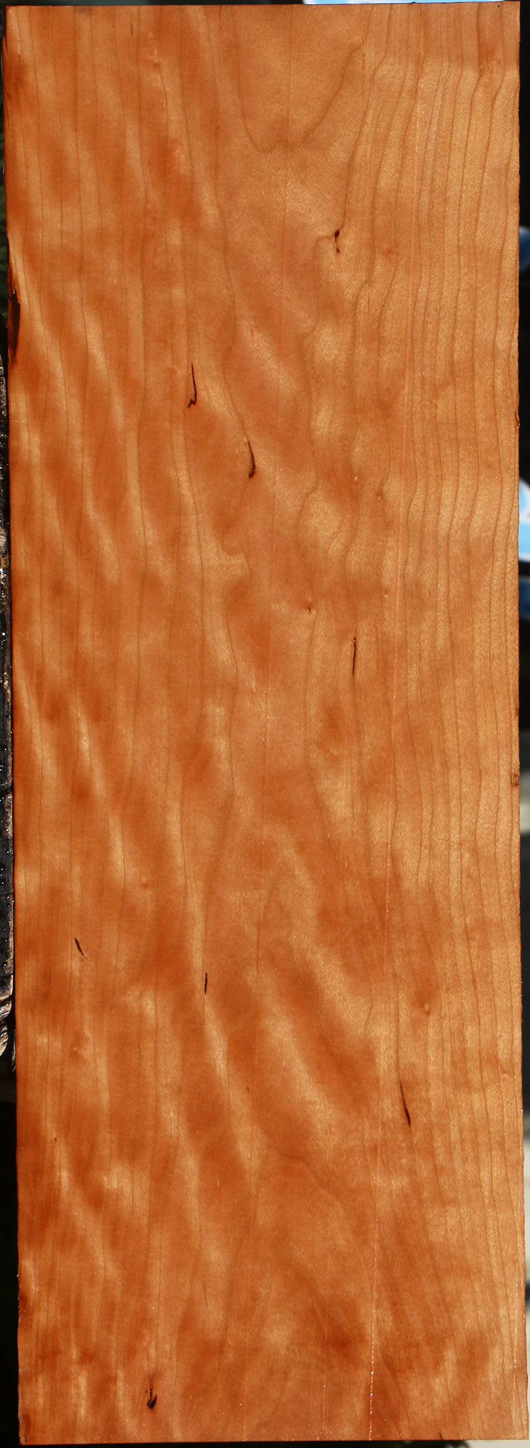 Figured Curly Cherry Lumber