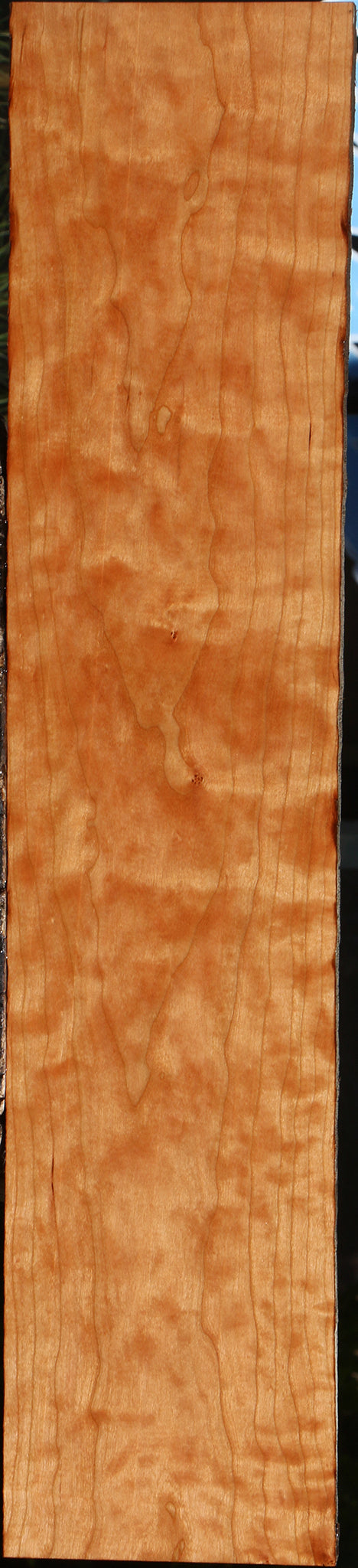 Figured Curly Cherry Lumber
