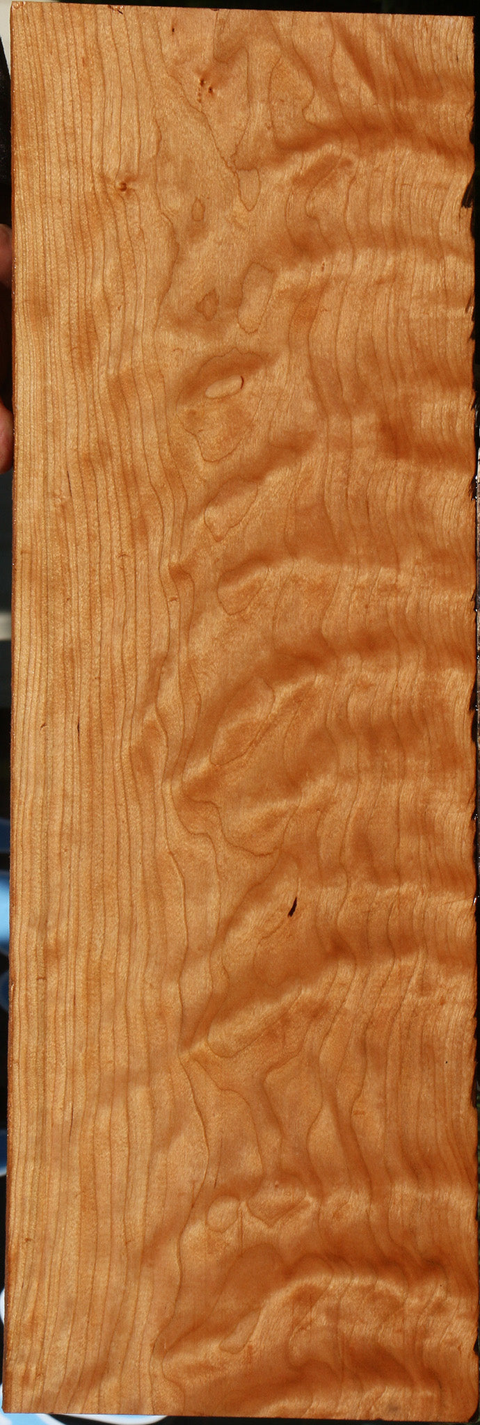Extra Fancy Curly Cherry Lumber
