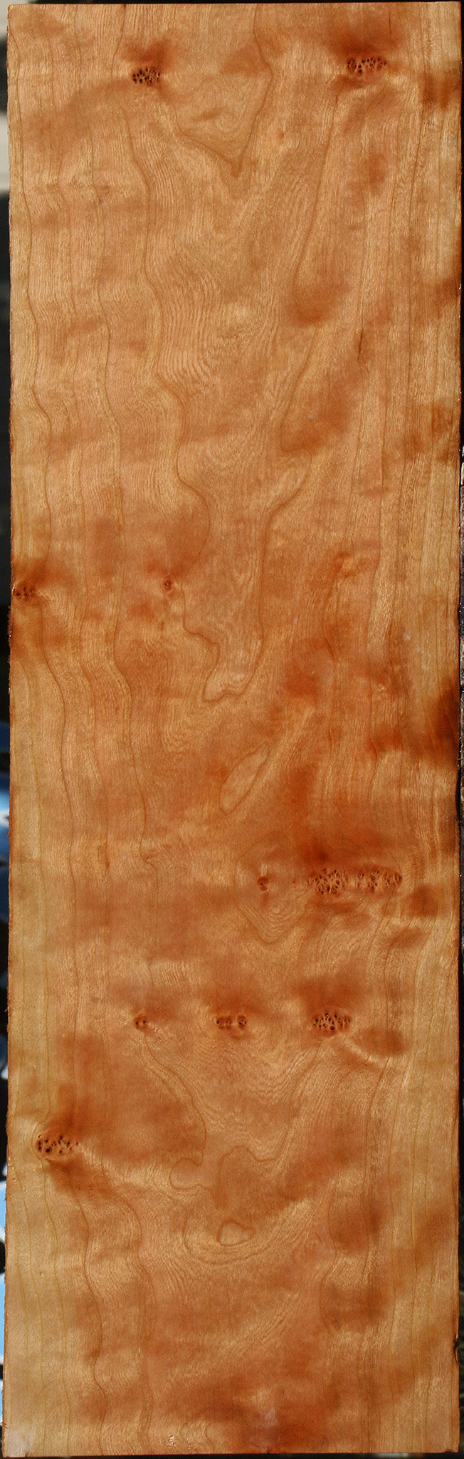 Figured Curly Cherry Lumber