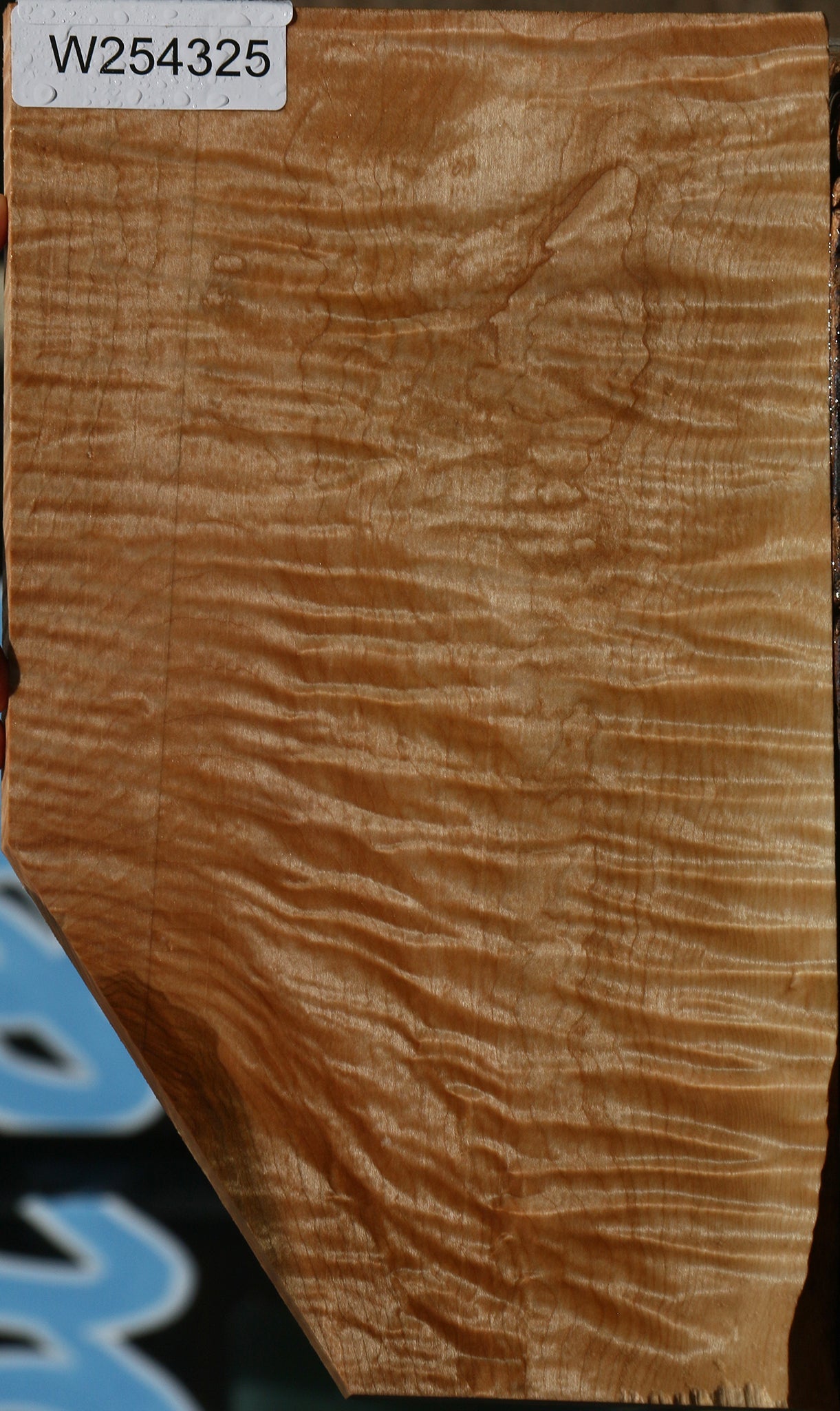 Extra Fancy Curly Eastern Red Maple Micro Lumber