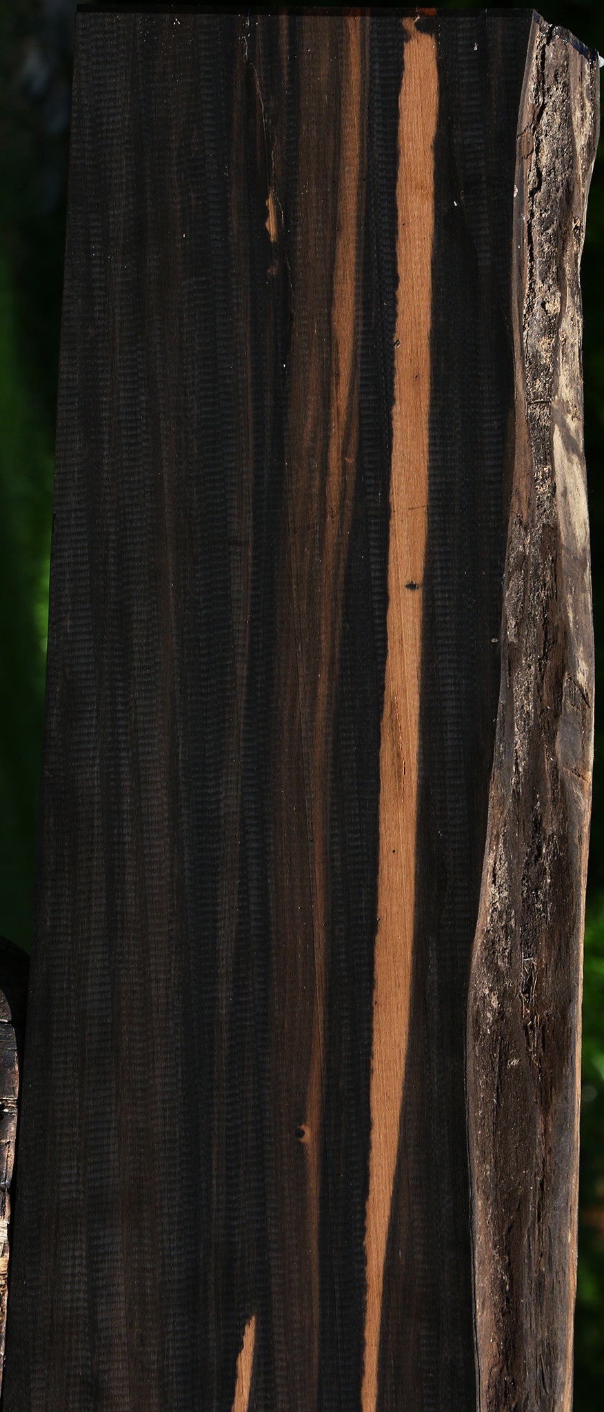 Gabon Ebony Live Edge Lumber