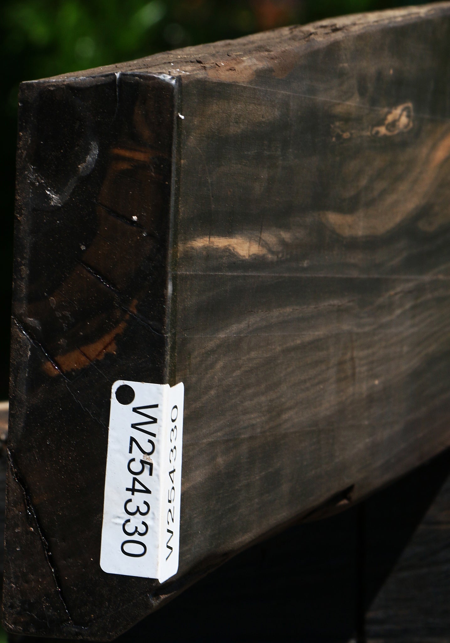 Gabon Ebony Live Edge Lumber
