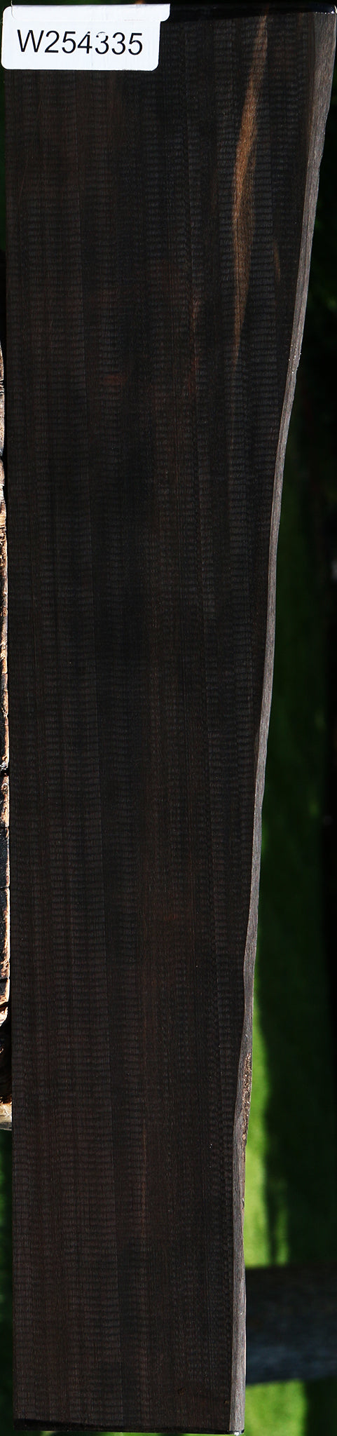 Gabon Ebony Live Edge Lumber