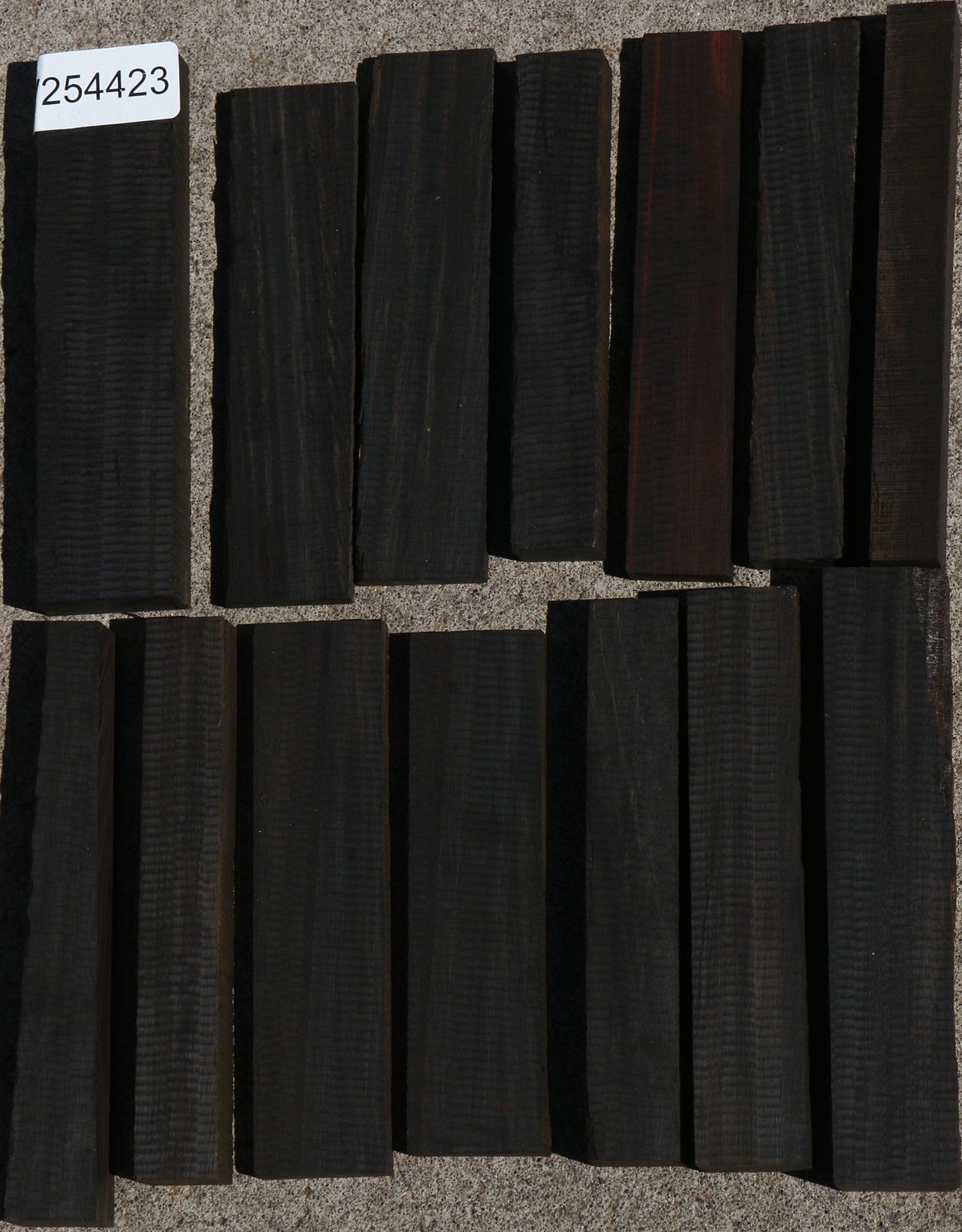 Gabon Ebony Lumber Bargain Box