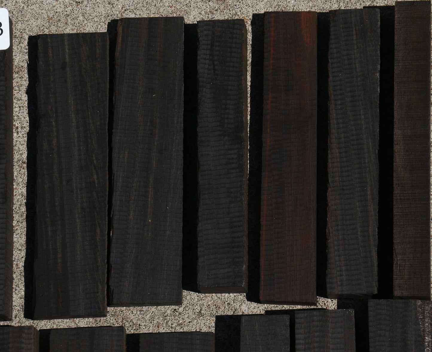Gabon Ebony Lumber Bargain Box