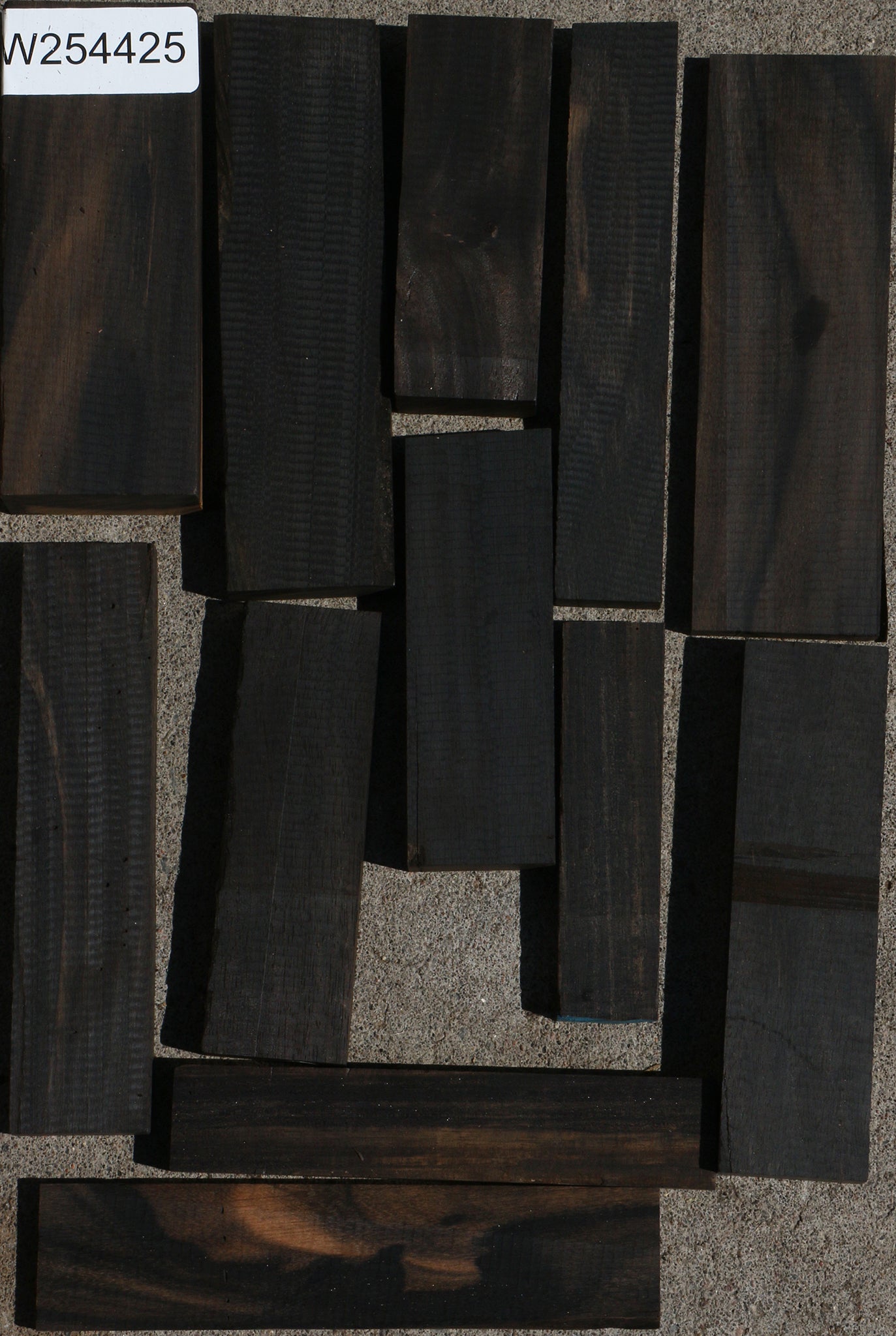 Gabon Ebony Lumber Bargain Box