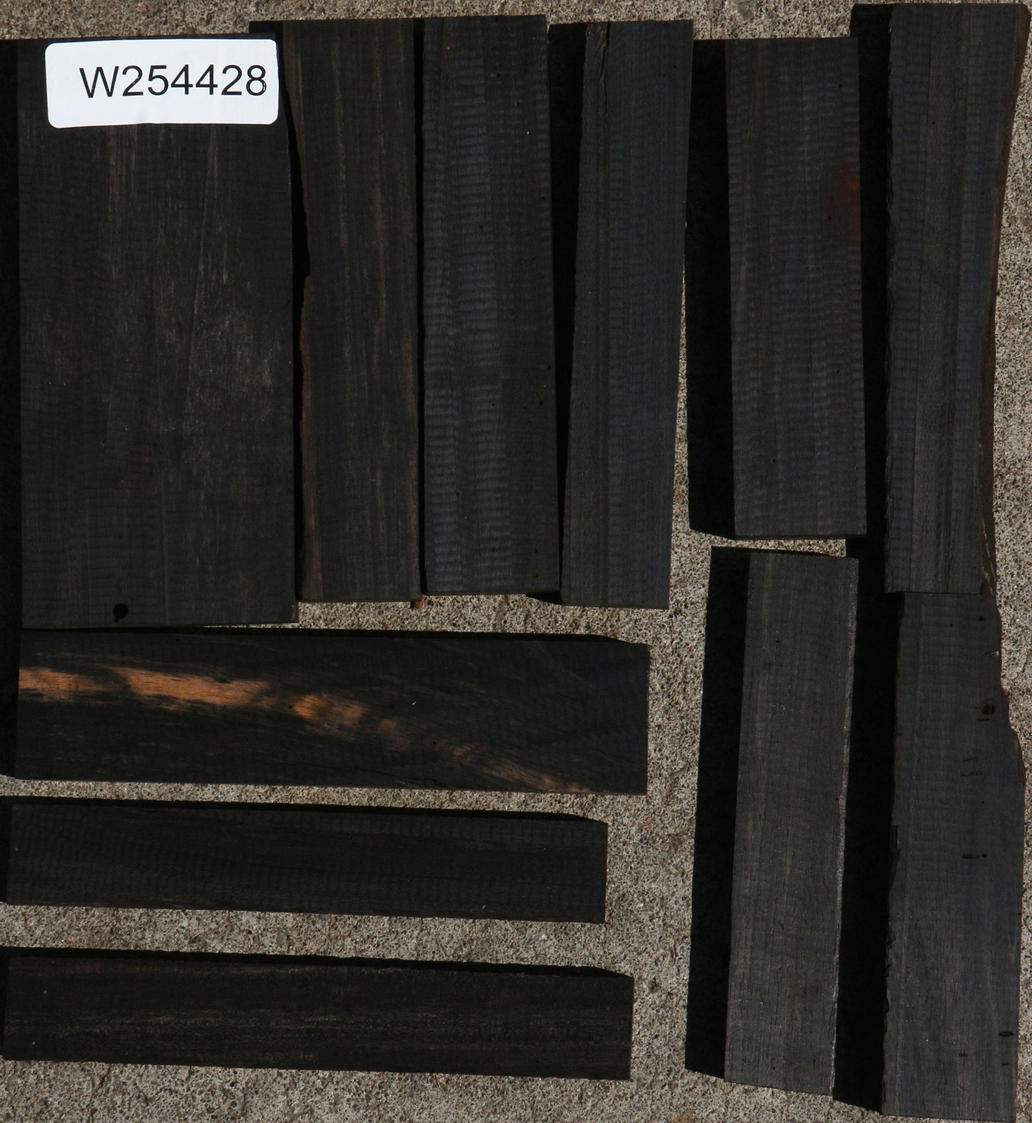 Gabon Ebony Lumber Bargain Box