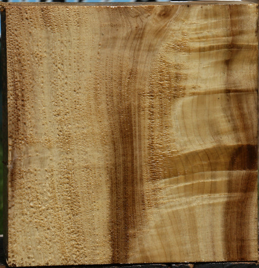 Figured Quartersawn Myrtle Bowl Blank