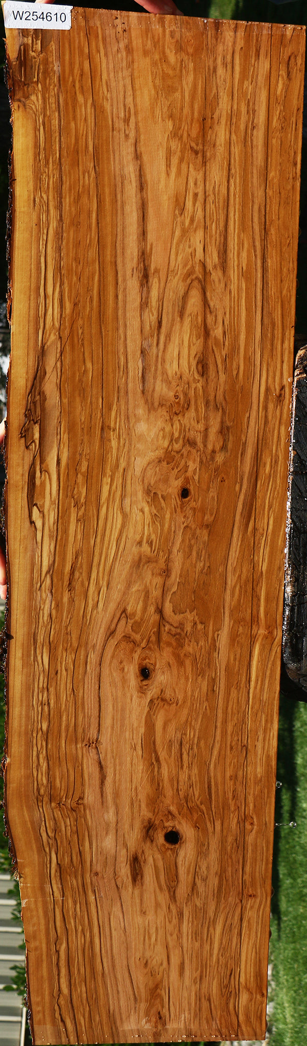 Extra Fancy Italian Olive Live Edge Lumber