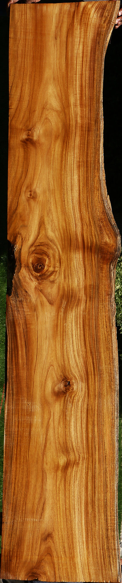 Teak Live Edge Slab (Free Shipping Excluded)