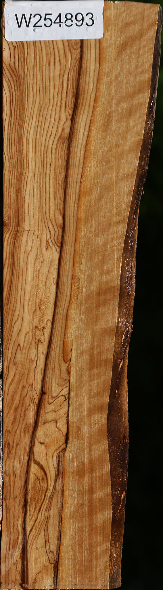 Extra Fancy African Olive Live Edge Lumber