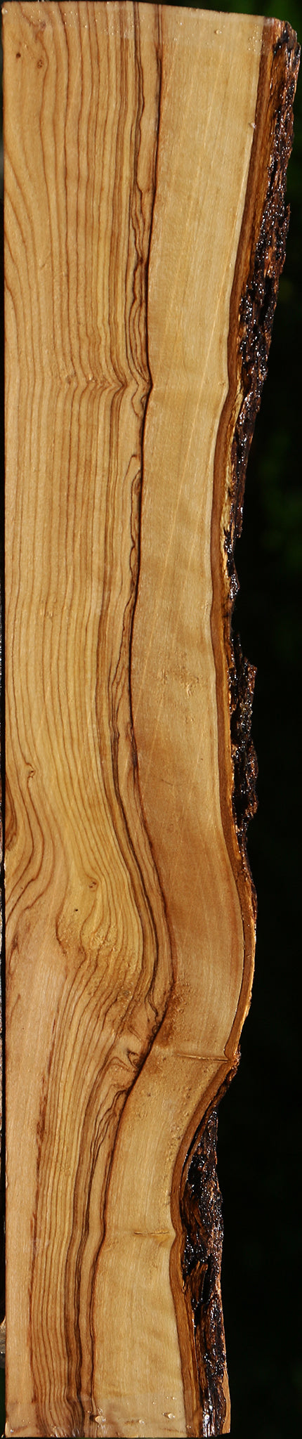 Figured African Olive Live Edge Lumber