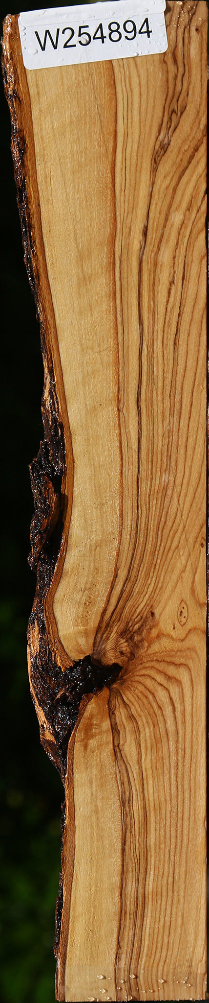 Figured African Olive Live Edge Lumber
