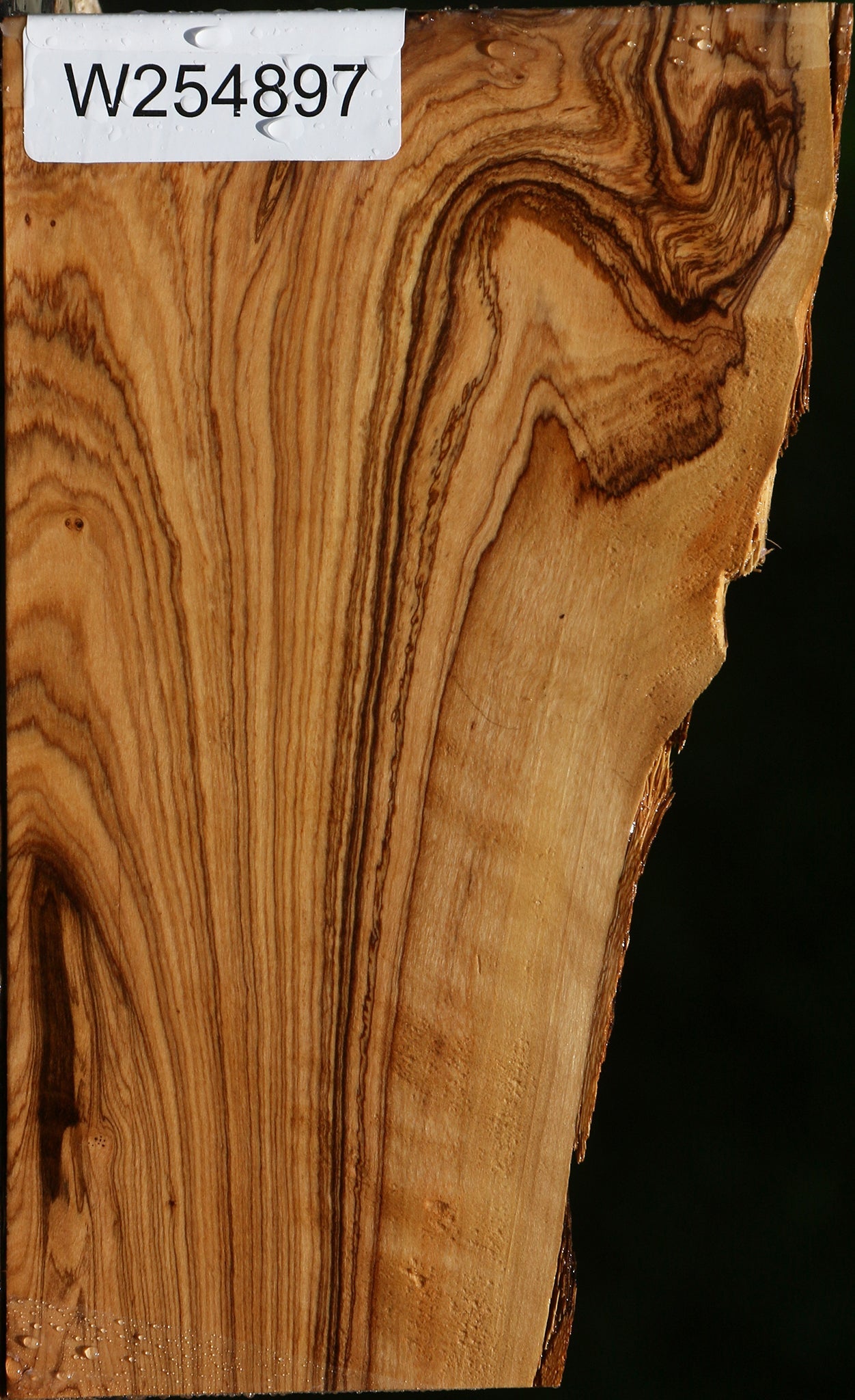 African Olive Live Edge Lumber