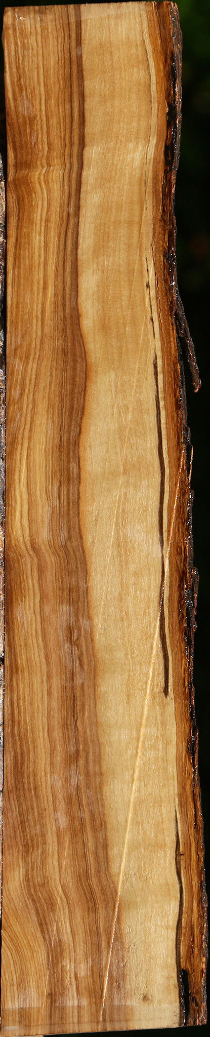Figured African Olive Live Edge Lumber
