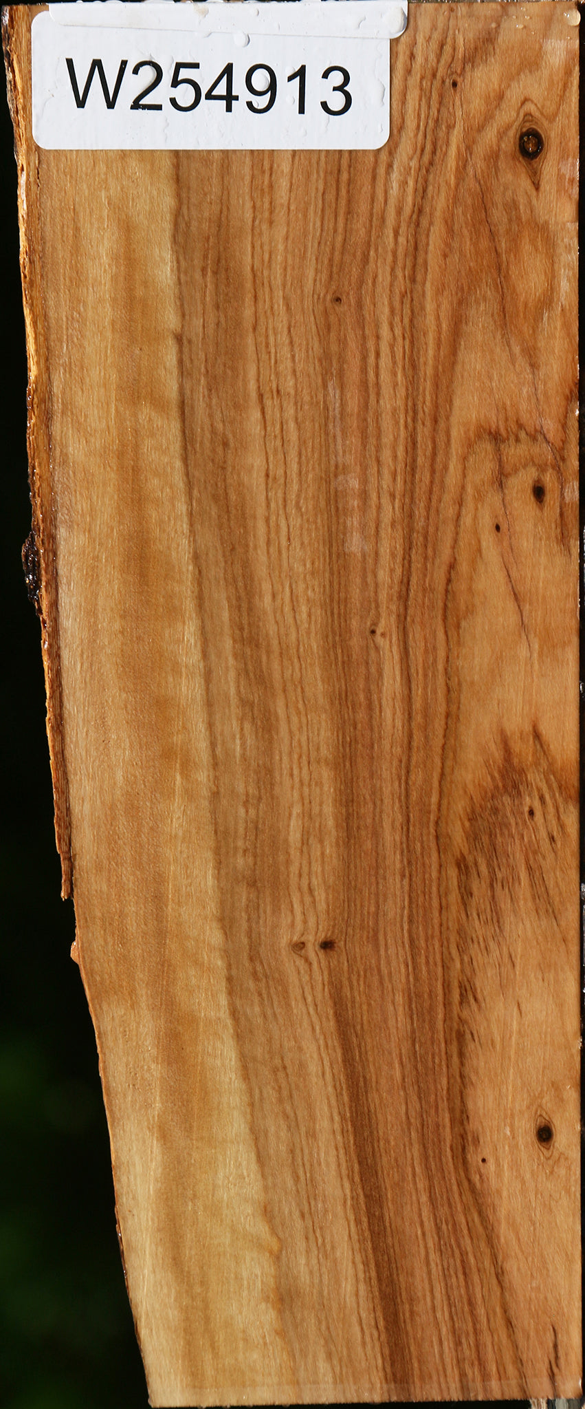 Figured African Olive Live Edge Lumber